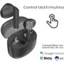 ZTE Buds 2 Auriculares Inalámbricos Bluetooth 5.3 con Estuche de Carga, 25h Autonomía Total, Control Táctil, Resistencia IPX4 al Agua, Color Negro - EB2201